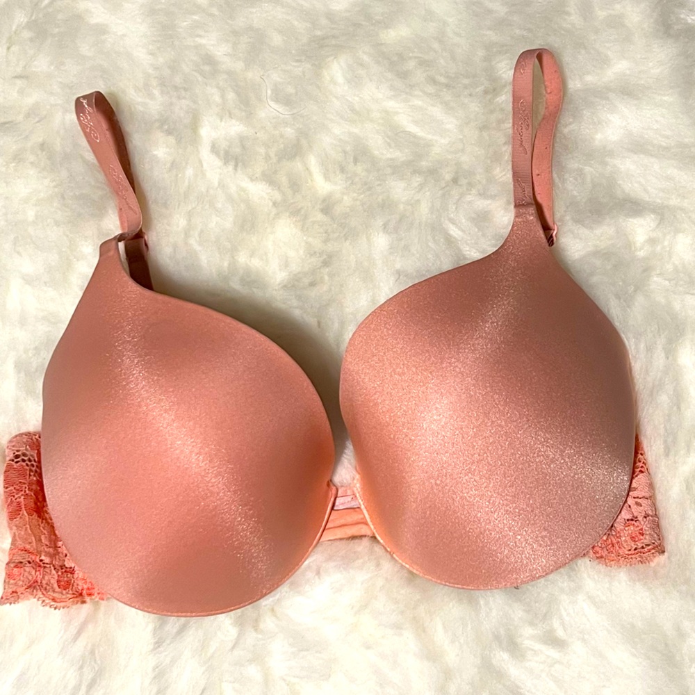 Victoria’s Secret Angels Peach Push up Bra 34D